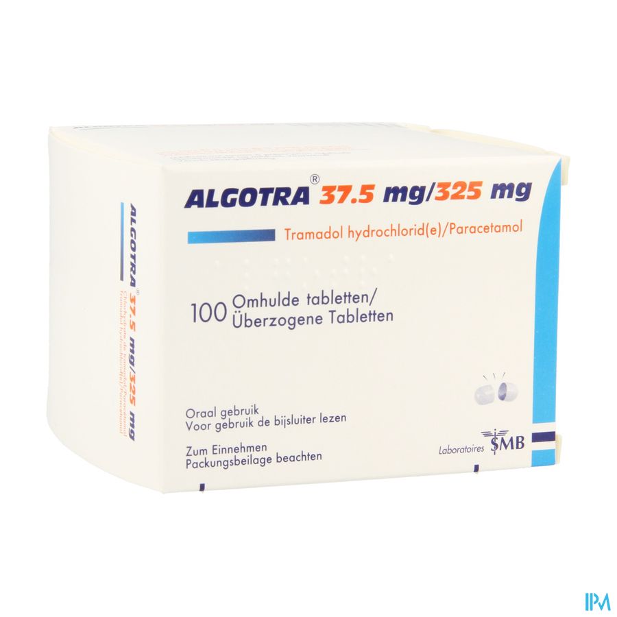 Algotra Comp Enrobes 100 X 325mg/37,5mg