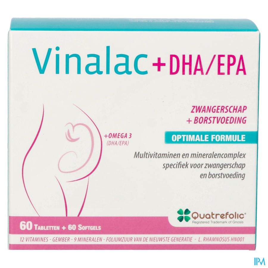 Vinalac Dha/epa Caps 60 + 60
