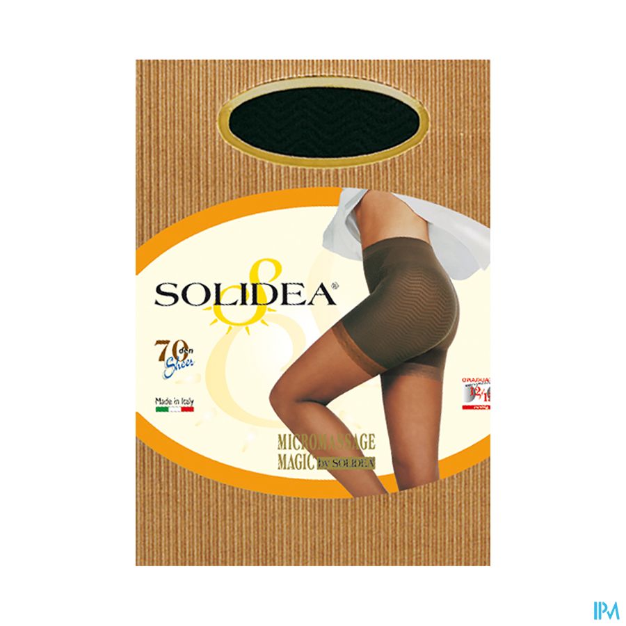 Solidea Collant Magic 70 Sheer Nero 1-s