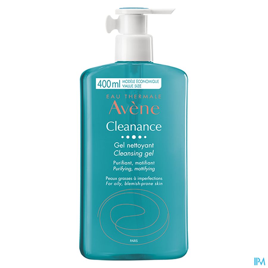 Eau Thermale Avène - Gel nettoyant Matifiant Cleanance Peaux Grasses À Imperfections