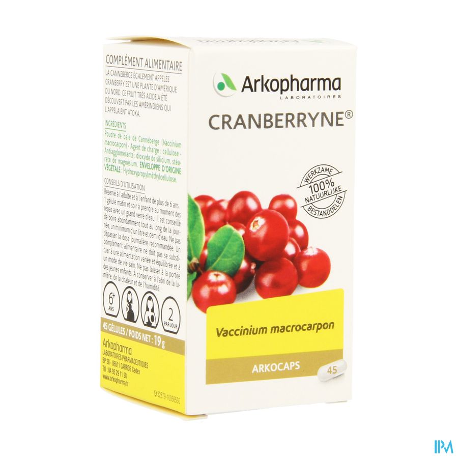 Arkogelules Cranberryne Vegetal 45