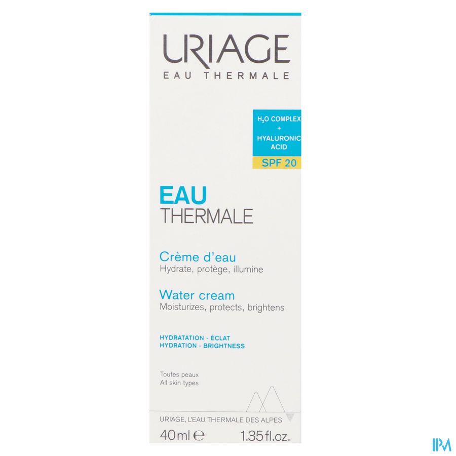 Uriage Eau Thermale Creme Eau Legere Ip20 40ml
