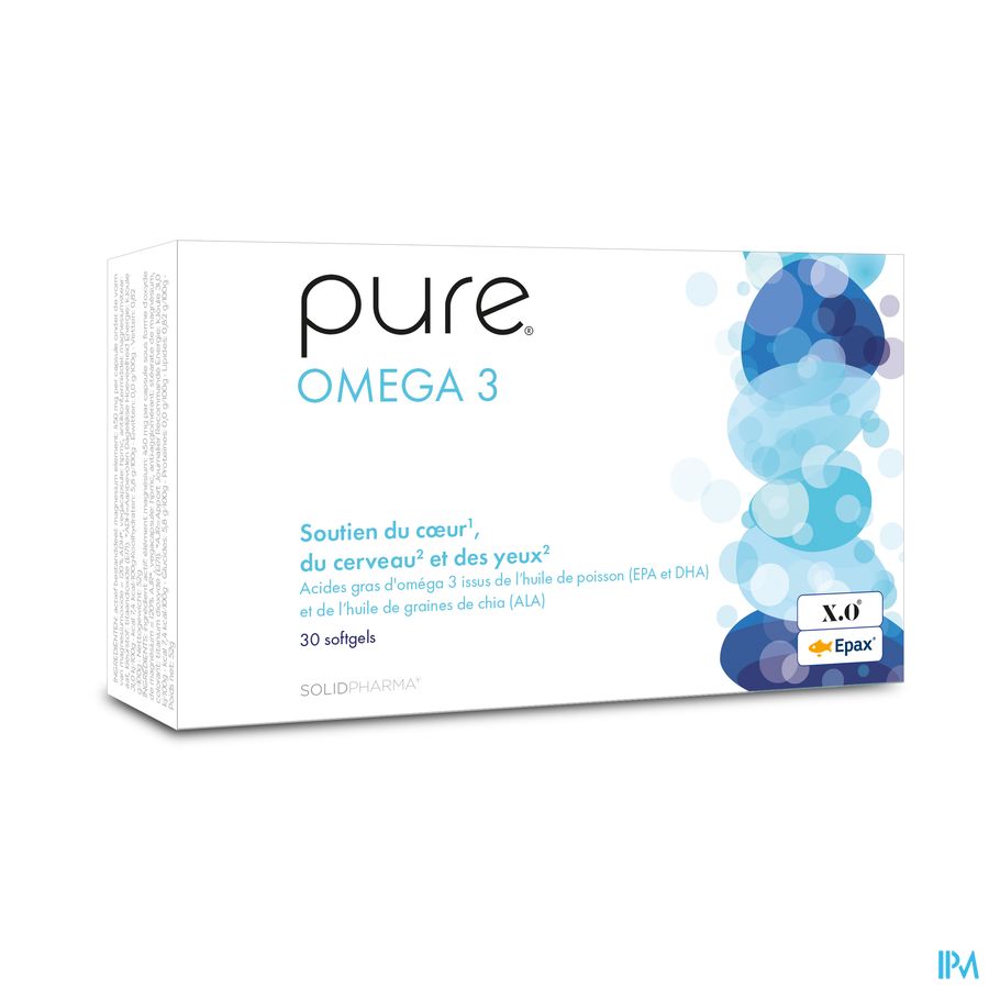 Pure Omega 3 Soft Caps 30