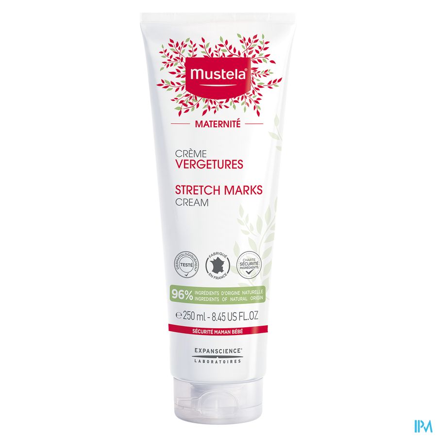 Mustela maternité crème vergetures avec parfum 250ml