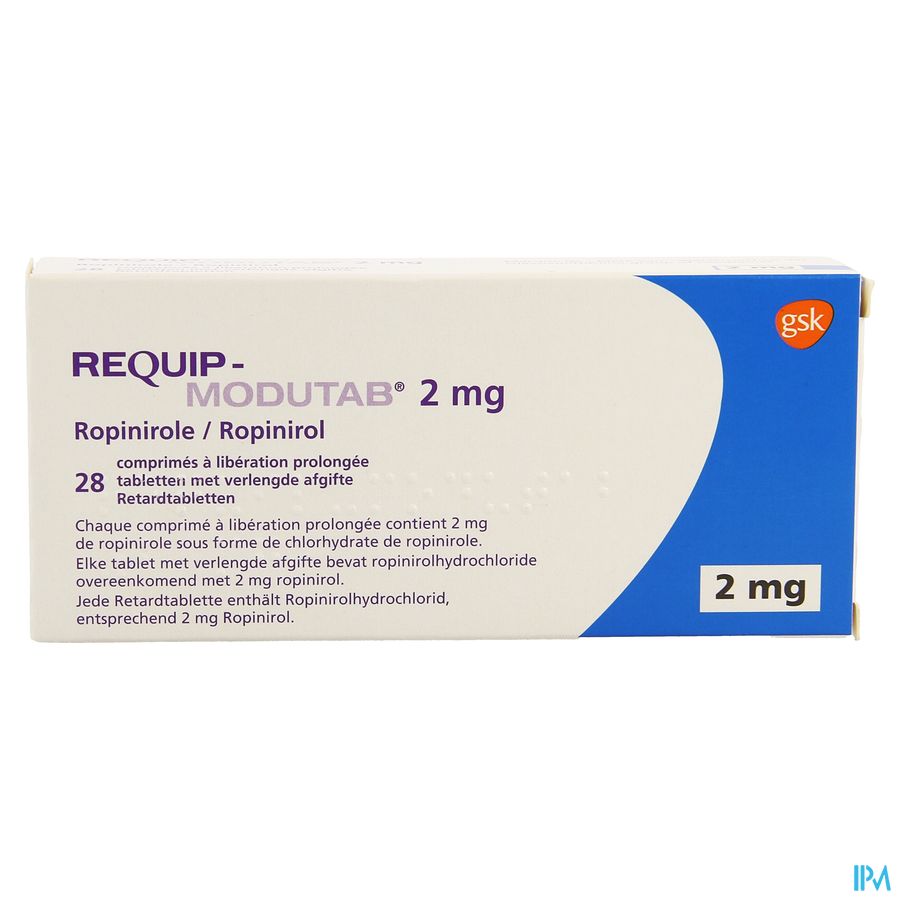 Requip Modutab Comp 28 X 2,0mg