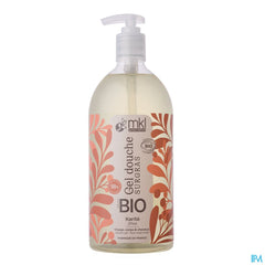 Mkl Gel Douche Bio Beurre Karite Fl Pomp.1l