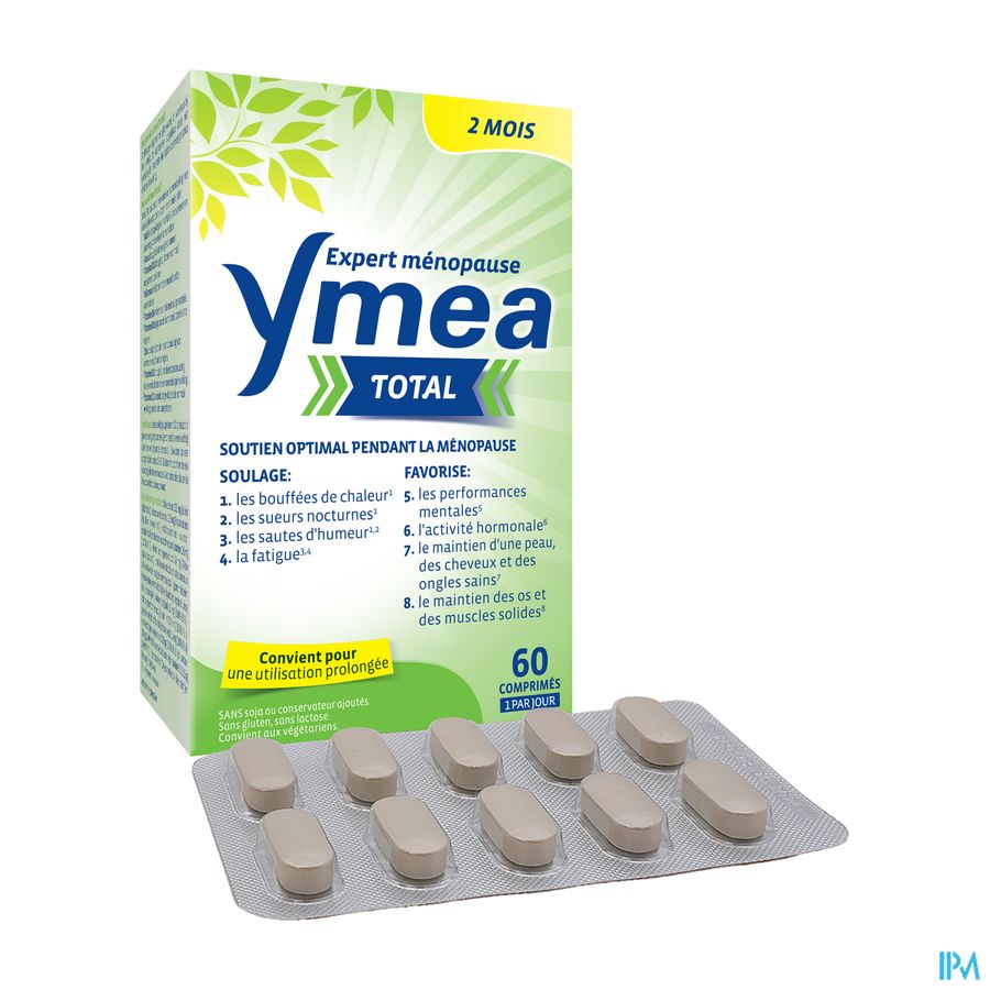 Ymea® Total 60 P. - Ménopause - Contre Bouffées De Chaleur & Fatigue