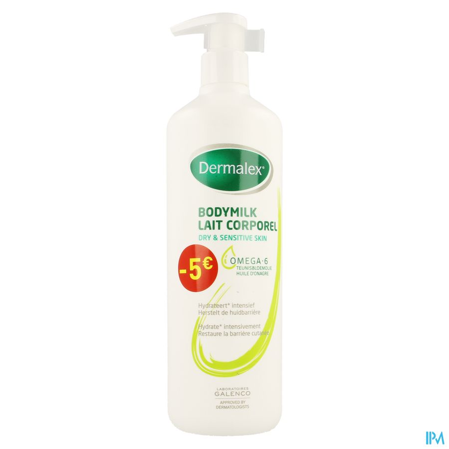 DERMALEX LAIT CORPOREL 500ML PROMO -5€
