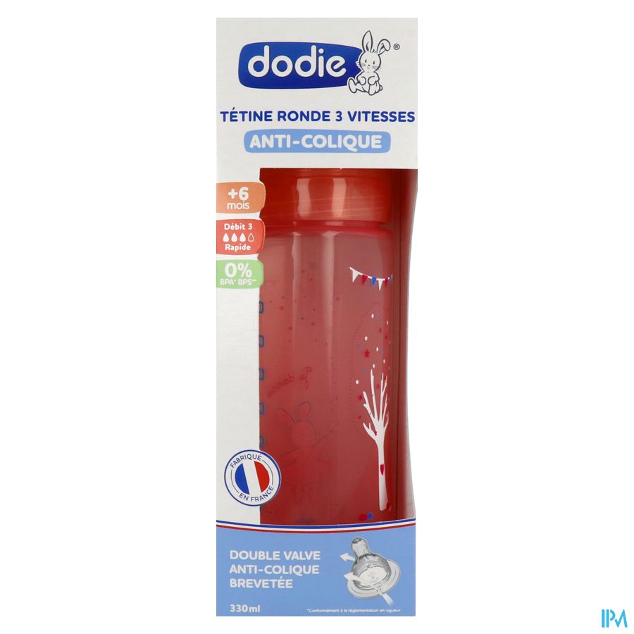 Dodie Biberon Initiation+ Rose Danseuse 330ml