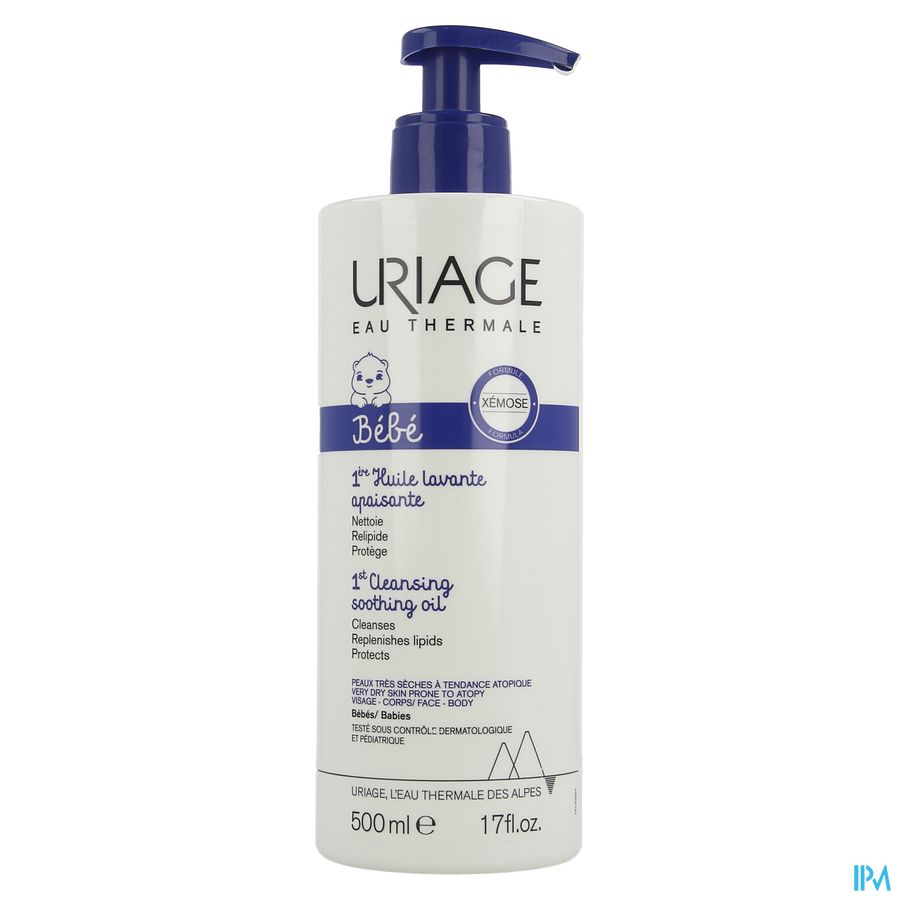 Uriage Bb 1ere Huile Lavante Apaisante 500ml