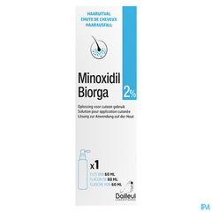 Minoxidil 2% solution pour application cutanée 1x60 ml