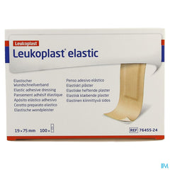Leukoplast Elastic 19x75mm 100