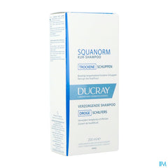 Ducray SQUANORM Shampooing Traitant Pellicules Sèches - Assainit le cuir chevelu