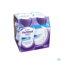 Fortimel Compact 2.4kcal Arôme Neutre Complément Nutritionnel Dénutrition Bouteilles 4x125ml