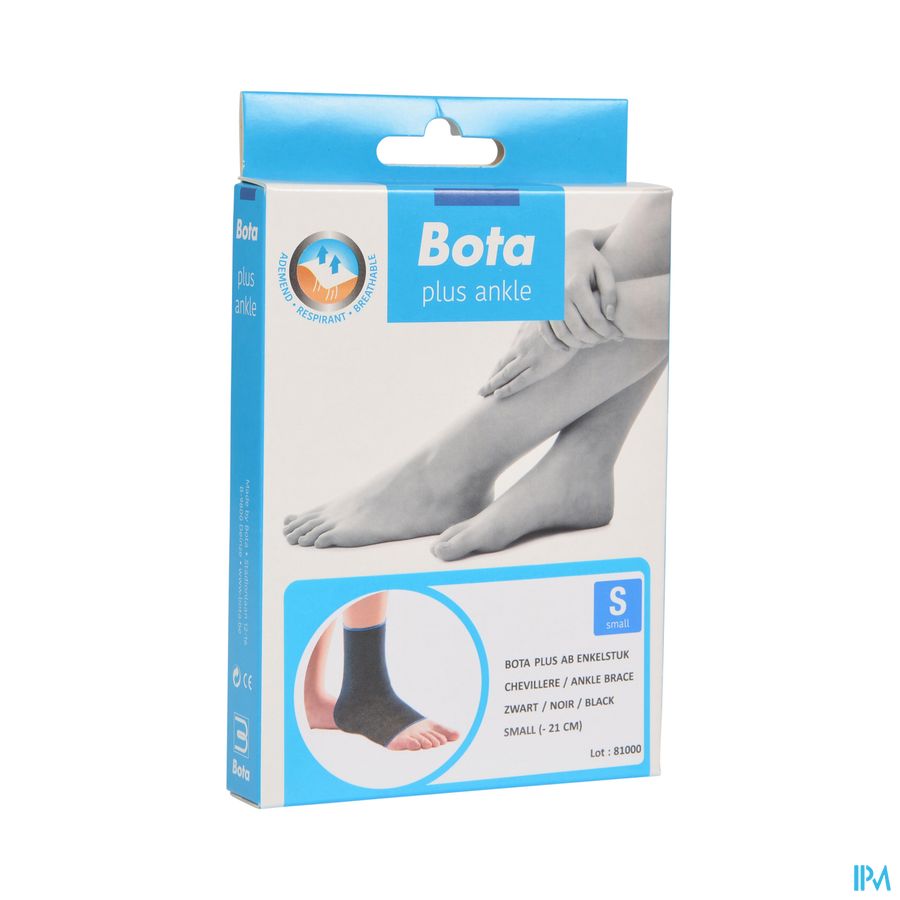 CHEVILLERE BOTA PLUS NOIR \   SMALL = - 21 cm