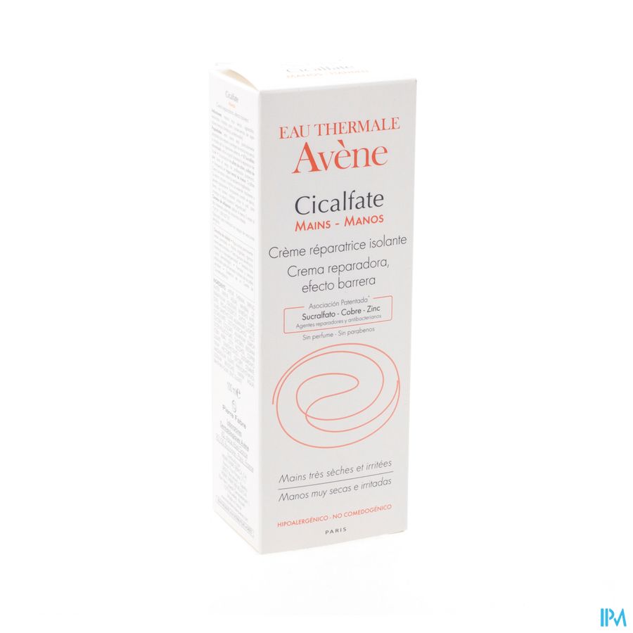 Eau Thermale Avène - Crème réparatrice isolante Cicalfate MAINS