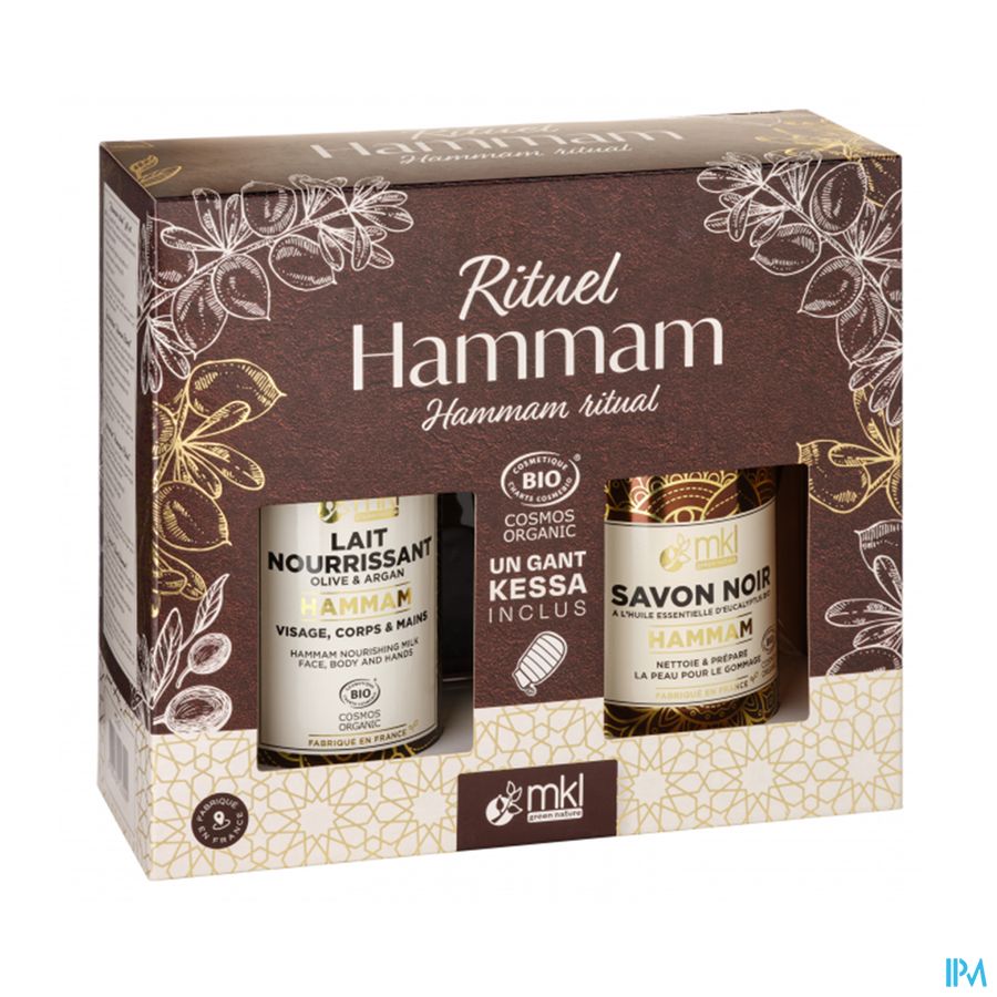Mkl Coffret Rituel Hammam 3 Prod.