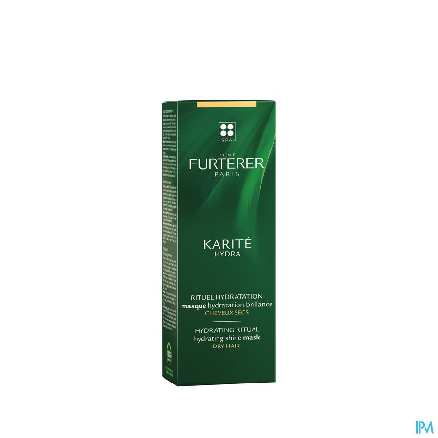 René Furterer - Masque hydratation brillance - Masque démêlant hydratant à l'huile de Karité - KARITE HYDRA