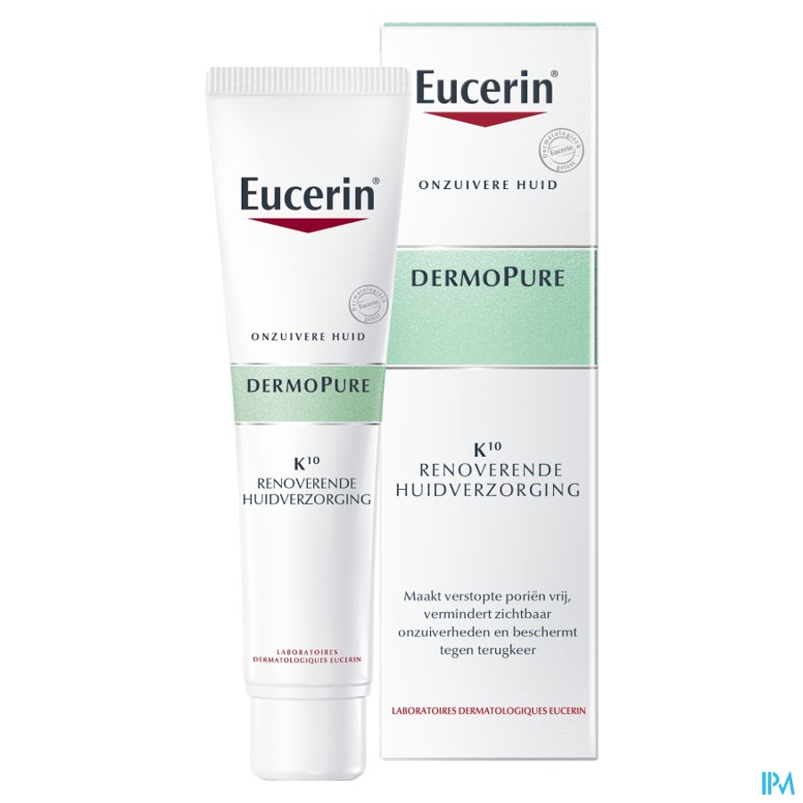 DermoPure K¹º Soin Rénovateur Cutané Acné Peau à Imperfections Tube 40ml