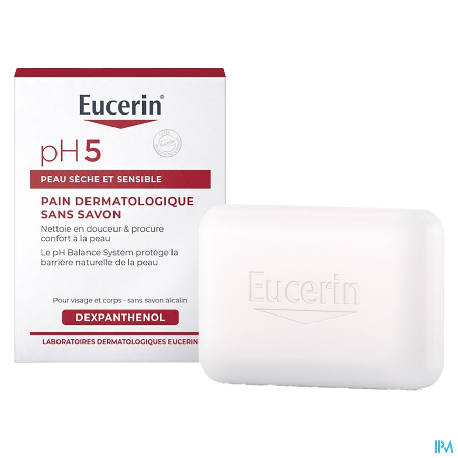 pH5 Pain Dermatologique Peau Sèche et Sensible Visage et Corps 100g