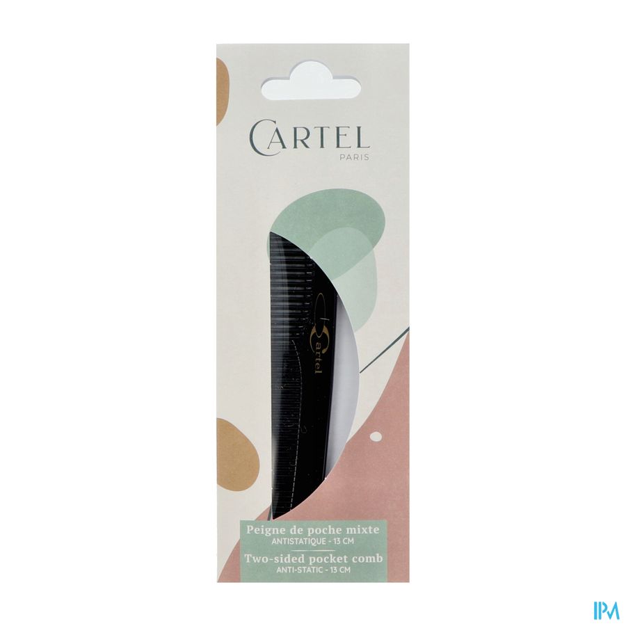 PEIGNE POCHE MIXTE ANTI-STAT.