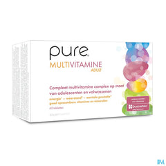 Pure Multivitamine Adult Comp 60
