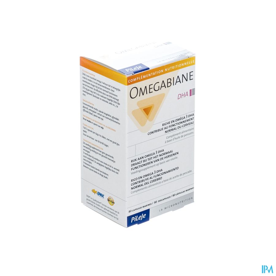 Omegabiane Dha Caps 80
