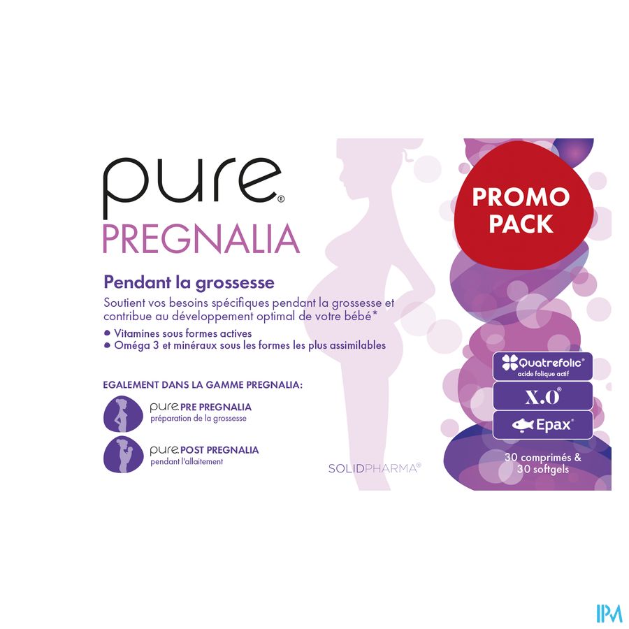 Pure Pregnalia Comp 3x30 + Softcaps 30 Promo