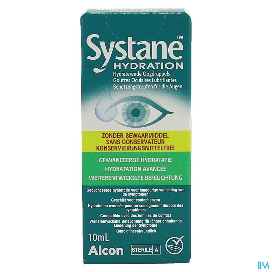 Systane Hydratation Gutt Oculaires S/conserv. 10ml