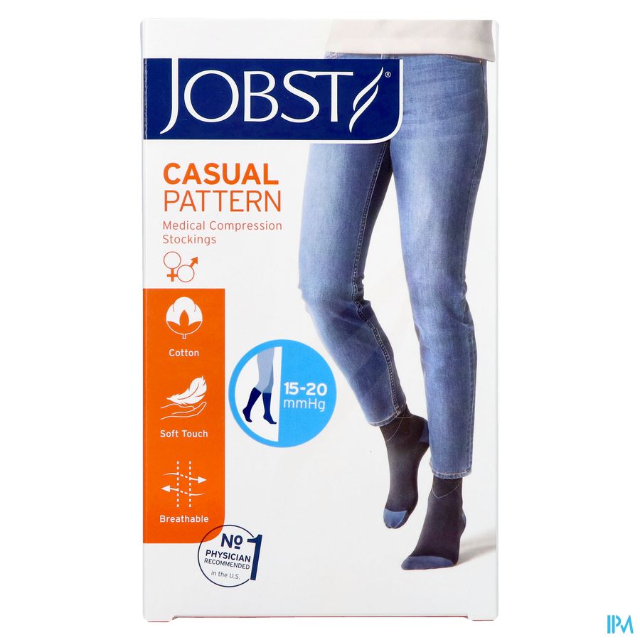 Jobst Casual Pattern 15-20 Ad M Blue 1