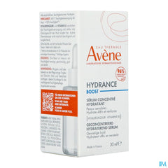 Eau Thermale Avène HYDRANCE Boost Sérum Concentré Hydratant  - Visage, Cou, décolleté