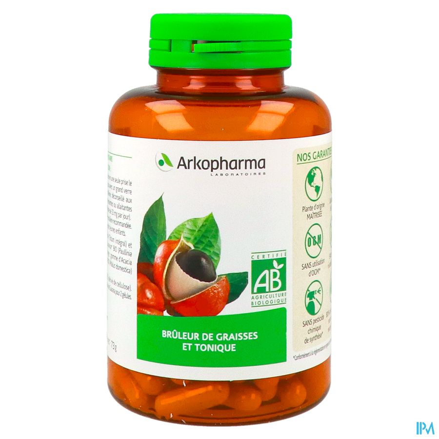 Arkogelules Guarana Bio Caps 130