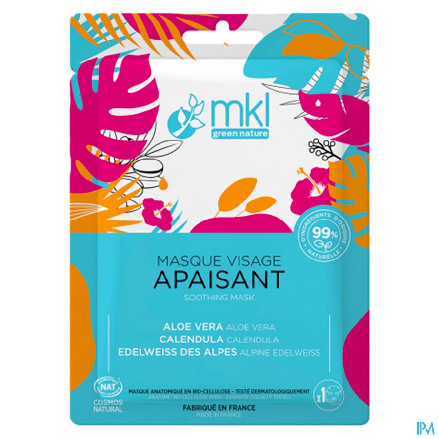Mkl Masque Visage Apais.ap/soleil Cosmos Sach 10ml