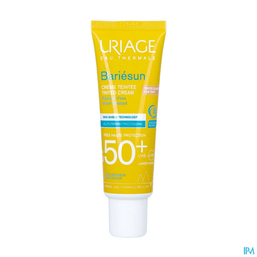 Uriage Bariesun Creme Teintee Ip50+ Clair 50ml