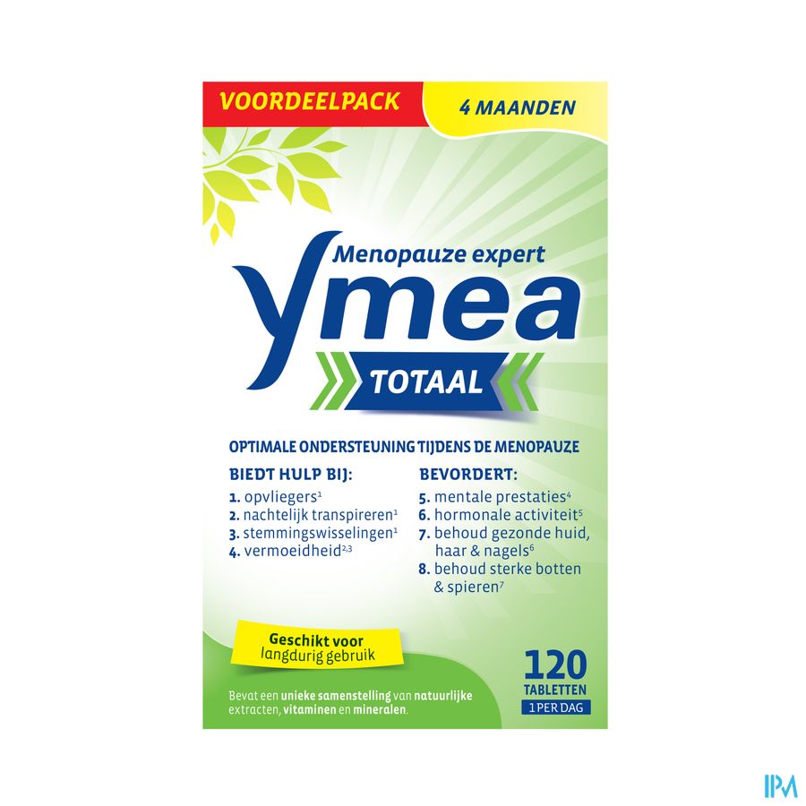 Ymea® Total 120 P. - Ménopause - Contre Bouffées De Chaleur & Fatigue