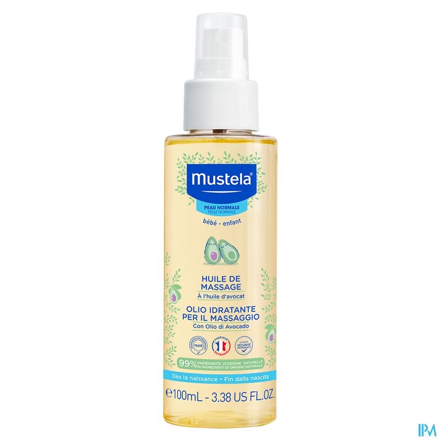 Mustela huile de massage 100 ml