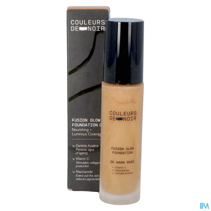 Couleurs De Noir Fus.glow Fdt 06 W. Rose 30ml