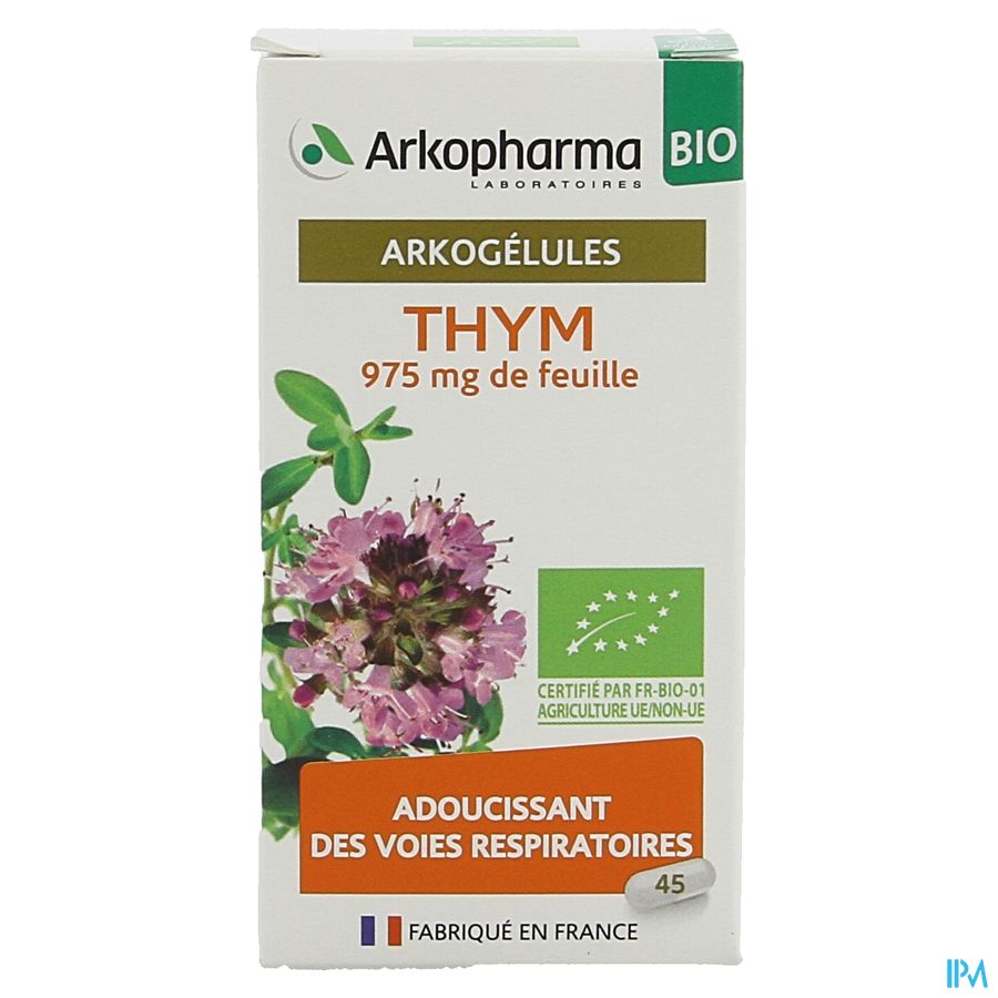 Arkogelules Thym Bio Caps 45 Nf