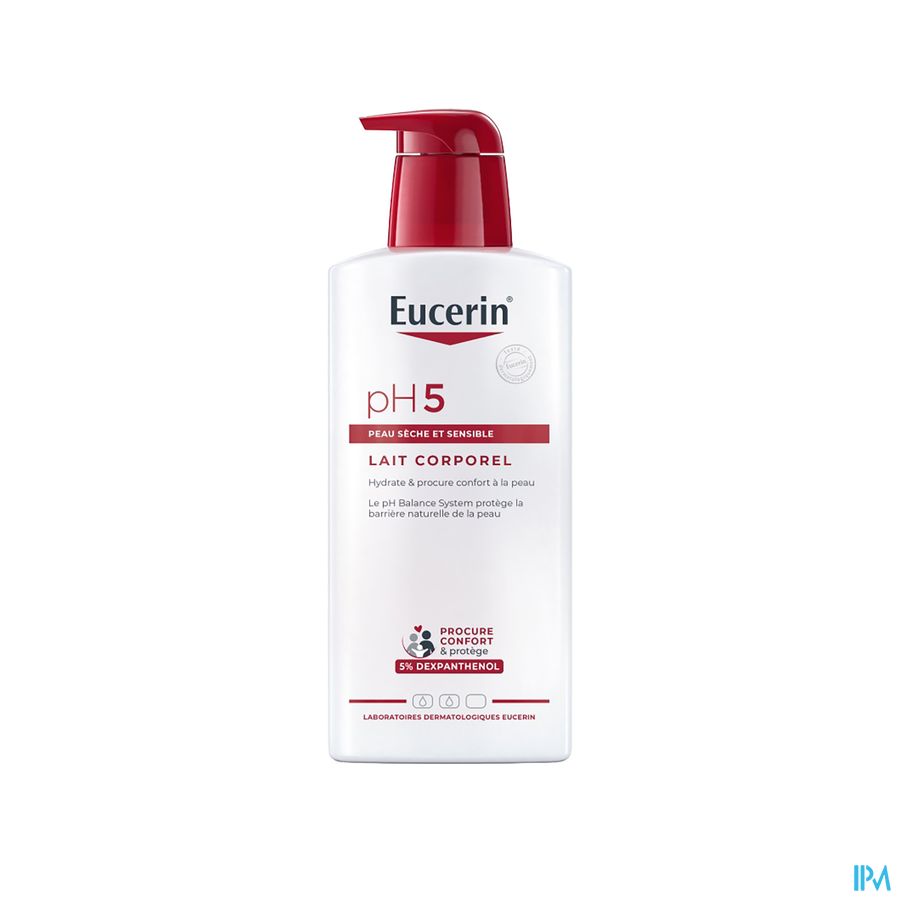 pH5 Lait Corporel Peau Sèche et Sensible avec pompe 400ml