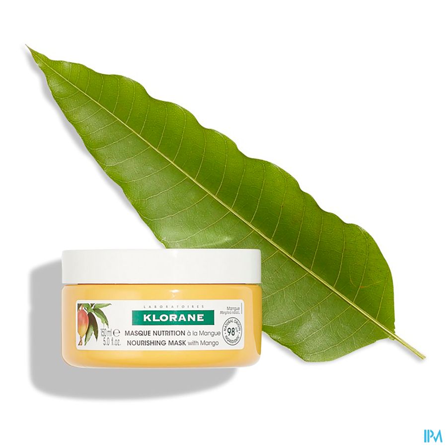 Klorane - Masque nutrition à la Mangue - Cheveux secs