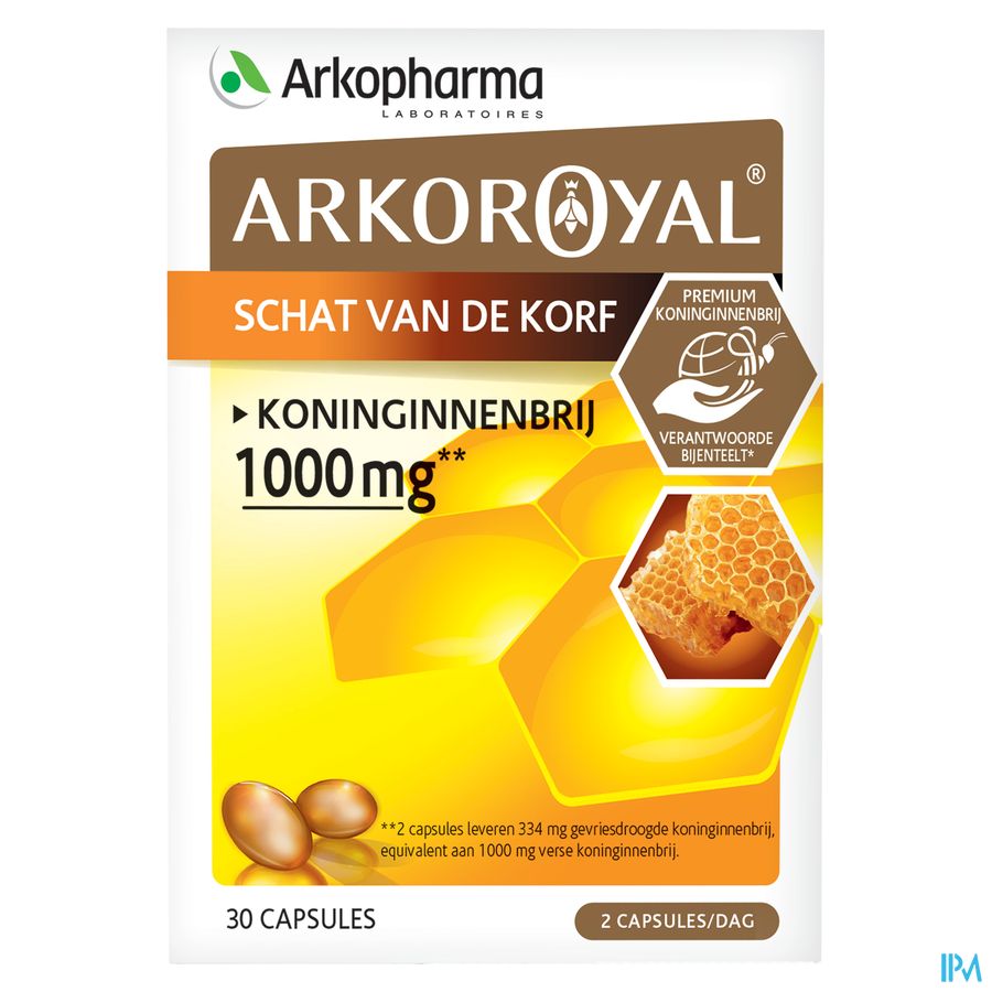 Arkoroyal Gelee Royale 1000mg Caps 30