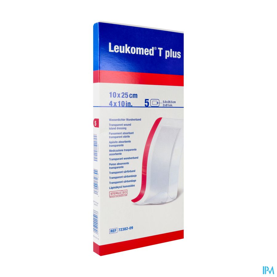 Leukomed T Plus Pans Steril 10,0cmx25cm 5 7238209