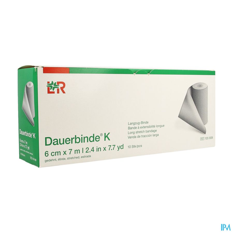 Dauerbinde K 6cm X 7m 1 105904