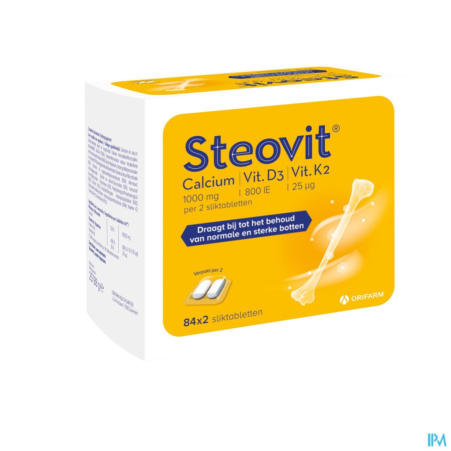 Steovit Calcium/vitd3/vit K2 1000mg/880iu Comp2x84