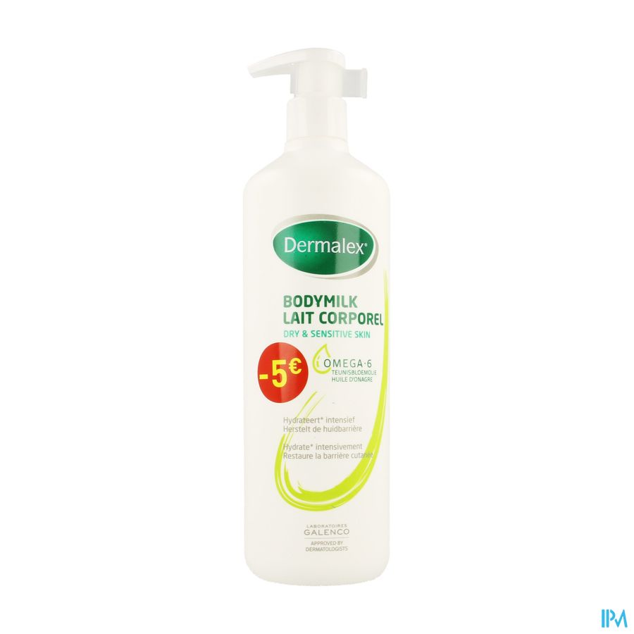 DERMALEX LAIT CORPOREL 500ML PROMO -5€