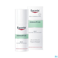 DermoPure MAT Fluide Matifiant Acné Peau à Imperfections avec pompe 50ml