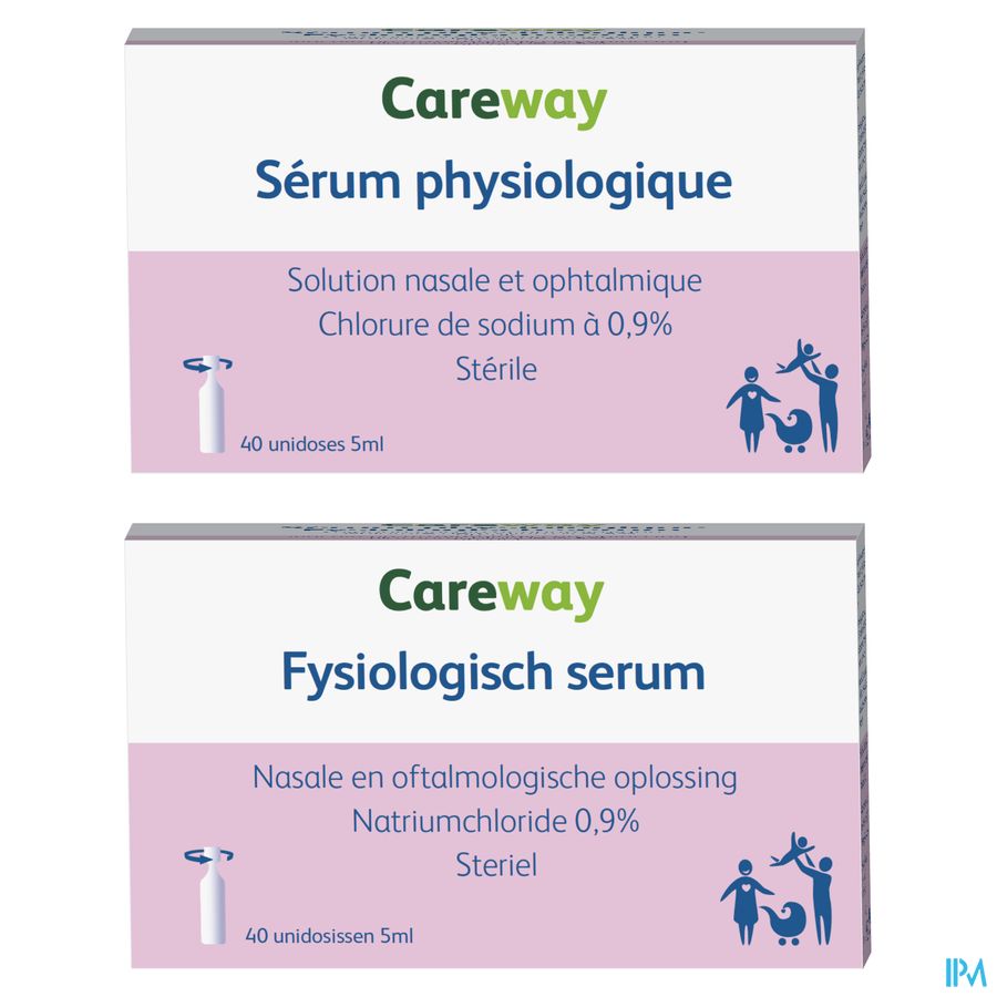 Careway Nasal Serum Physio Unidoses 100x5ml