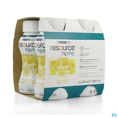 Resource Hp Hc Vanille Bouteille 4x200ml