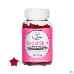 Lashilé GOOD SKIN 60 gummies anti-âge pour une peau plus jeune, lisse & éclatante