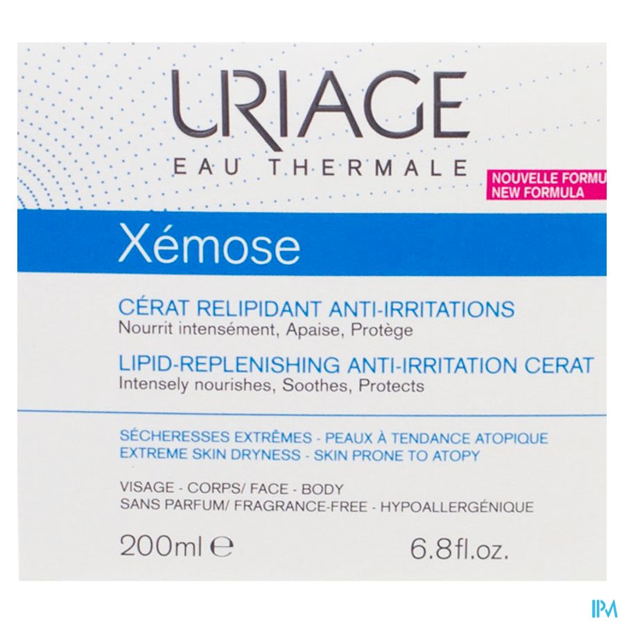 Uriage Xemose Cerat Creme Relipid. A/irrit. 200ml